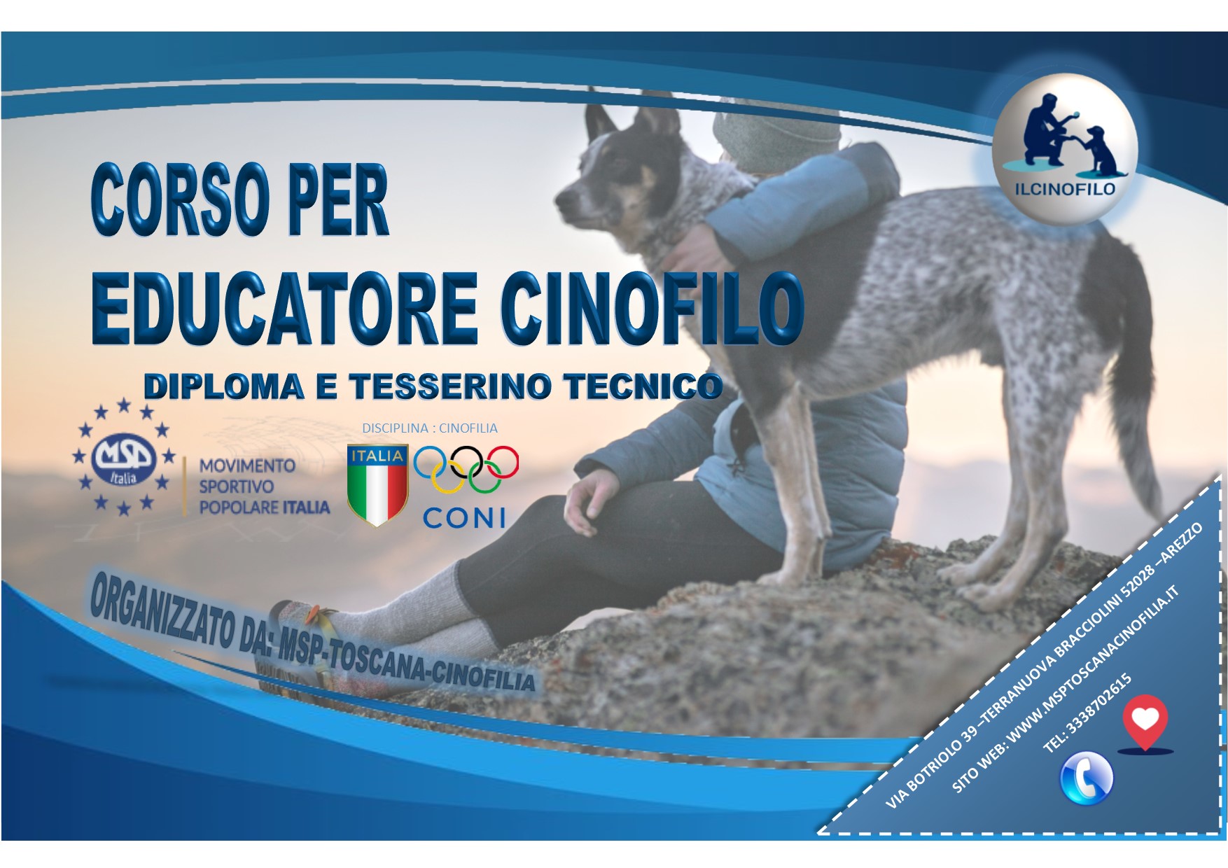 Corso per Educatore Cinofilo  Certificato